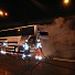 Автобус се запали в движение и изгоря край Разлог
