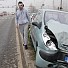Ученик се заби с колата си в тролейбусен стълб в Русе