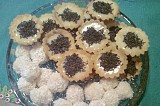 Кошнички с крем и Бонбони "Рафаело"