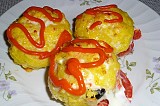 Рулца от раци в картофени панички