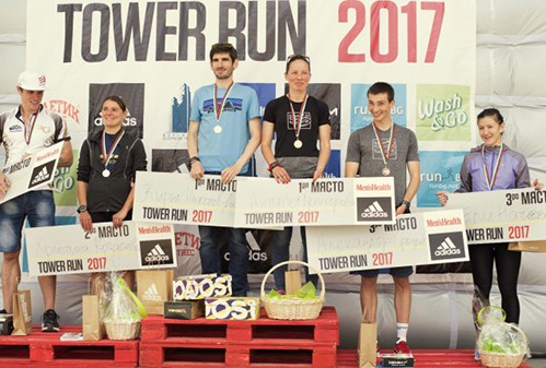 Кирил Николов-Дизела спечели вертикалния маратон Men’s Health Тоwer Run 2017